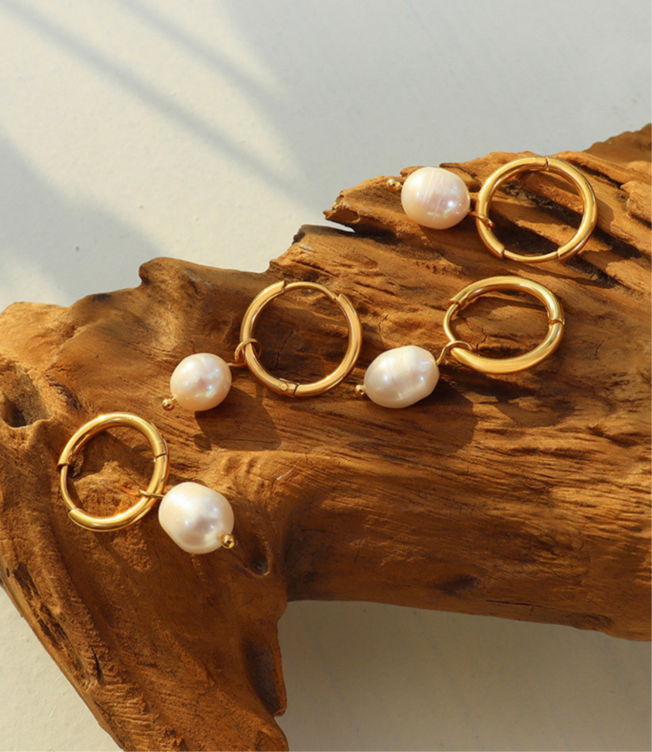 IRIS Pearl Hoops