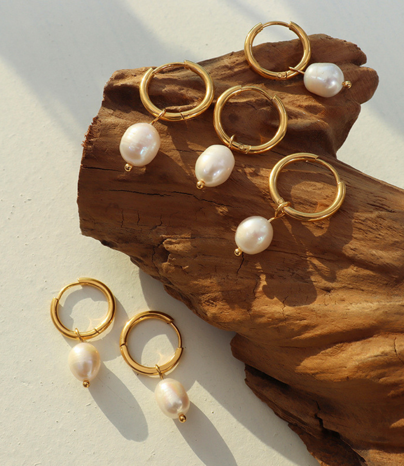 IRIS Pearl Hoops