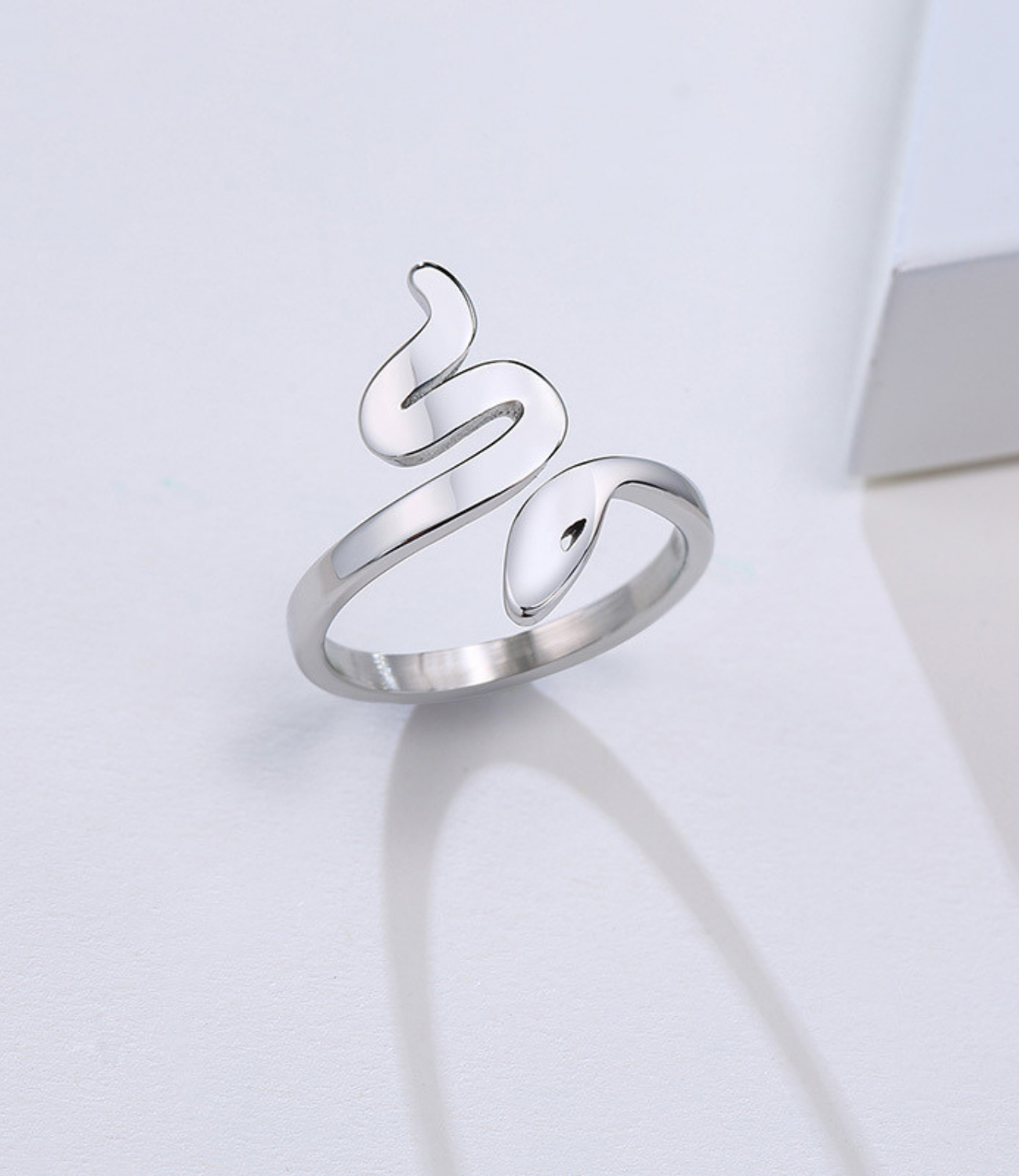 Snake Ring Silver