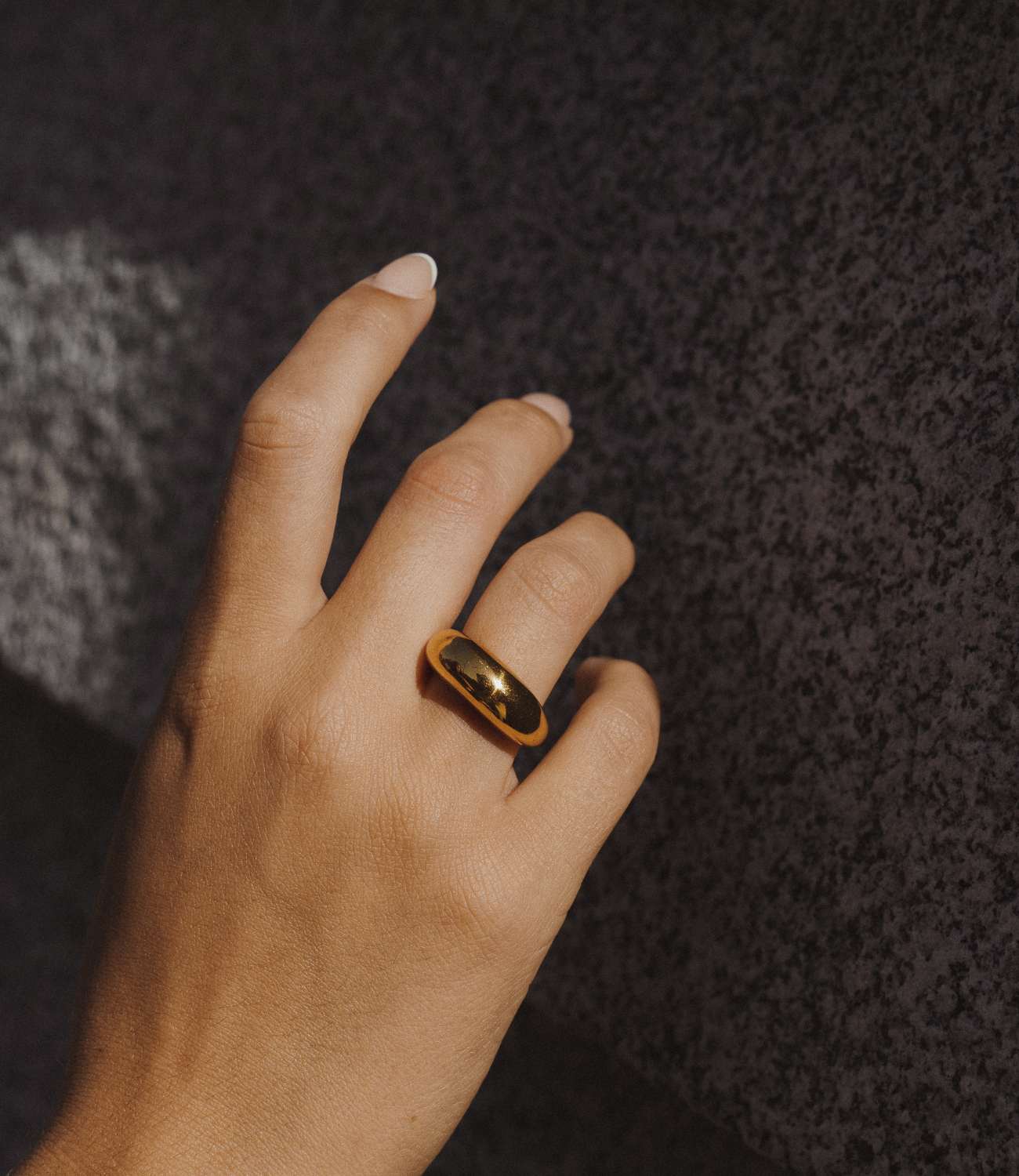 Suave Ring Gold