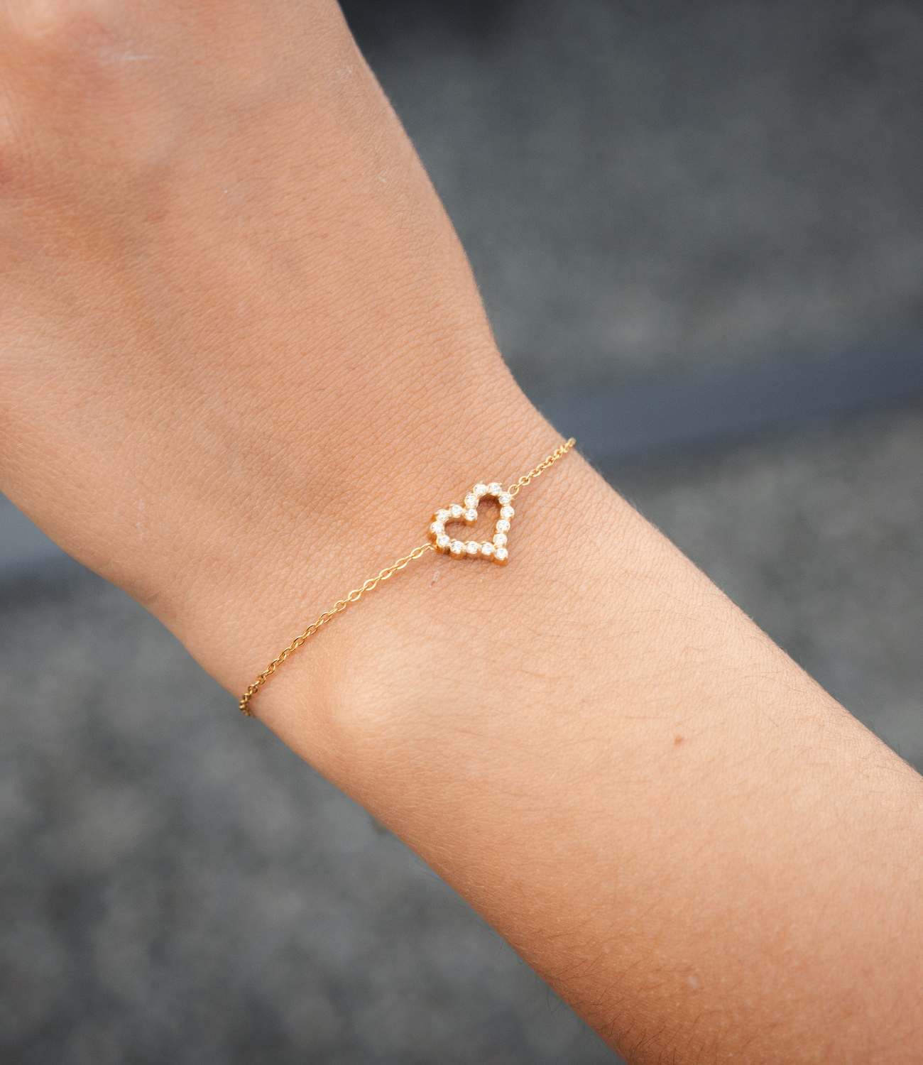 Radiant Heart Bracelet