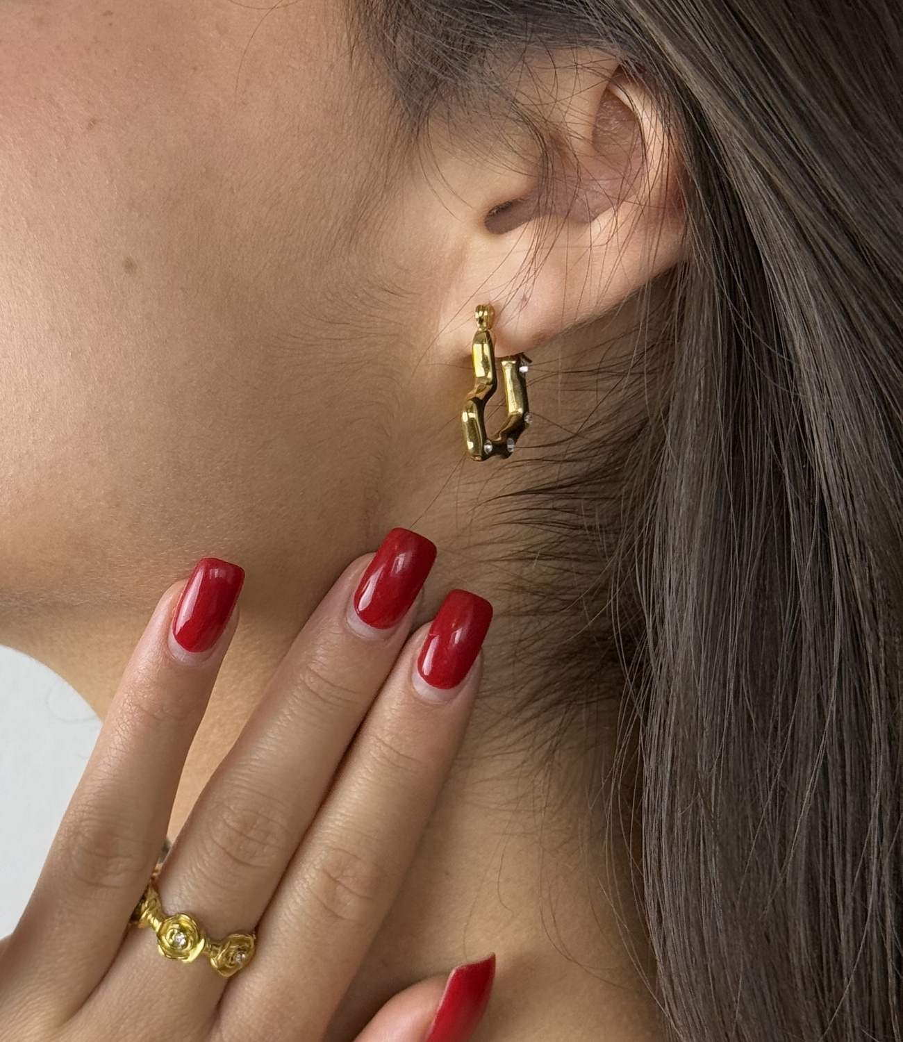 Sofia Earrings Gold