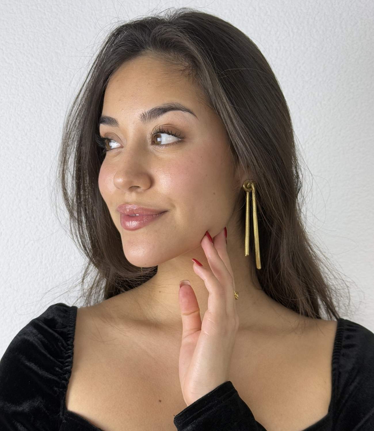 Alicia Earrings Gold