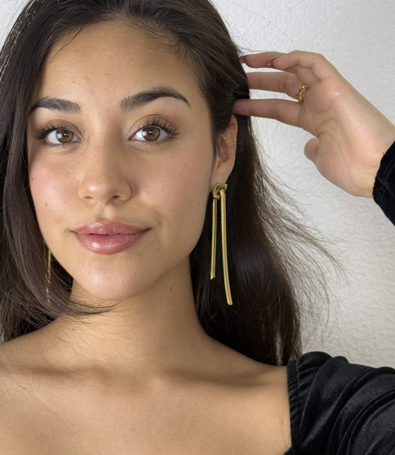 Alicia Earrings Gold