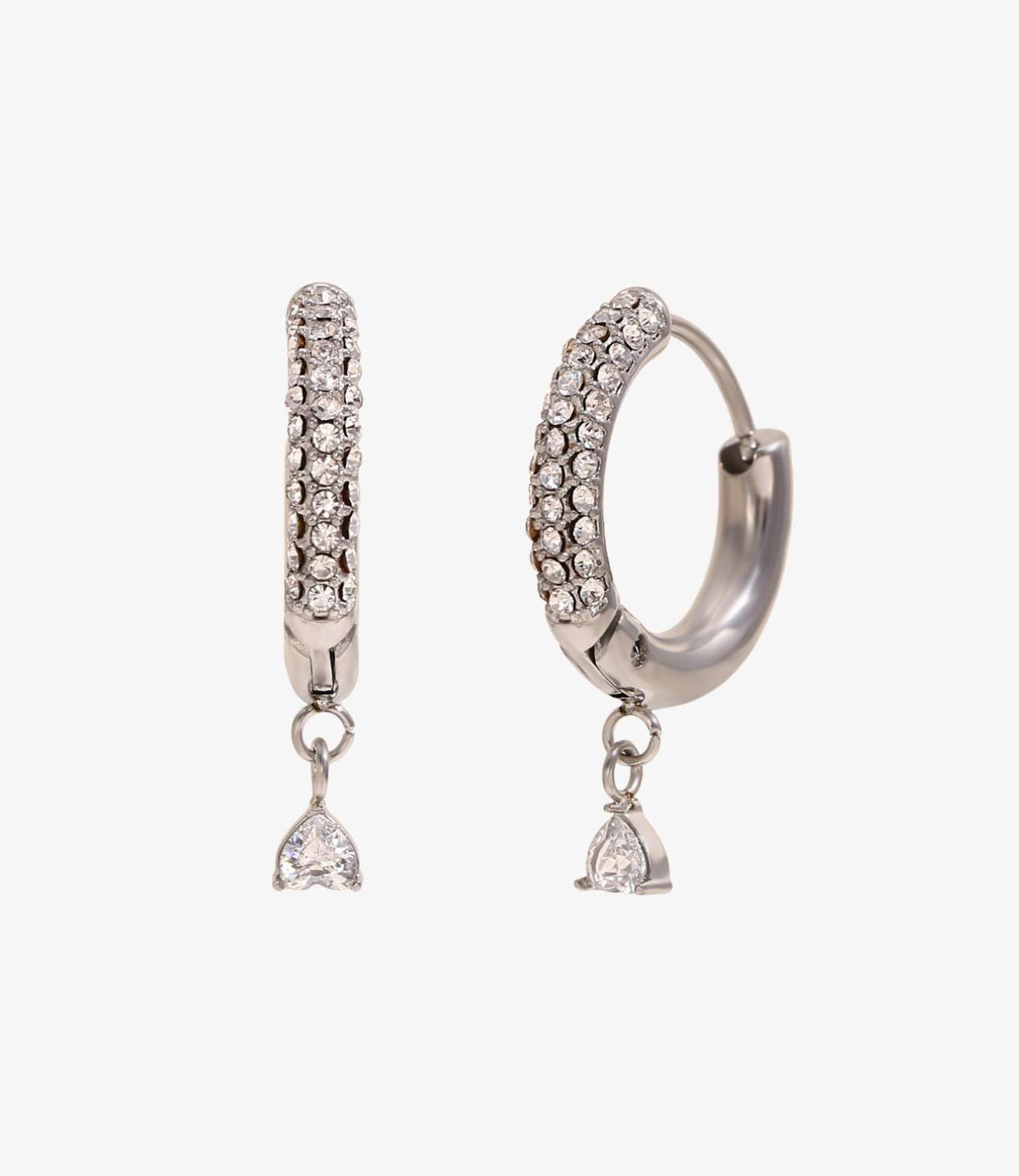 Nuela Earrings Silver