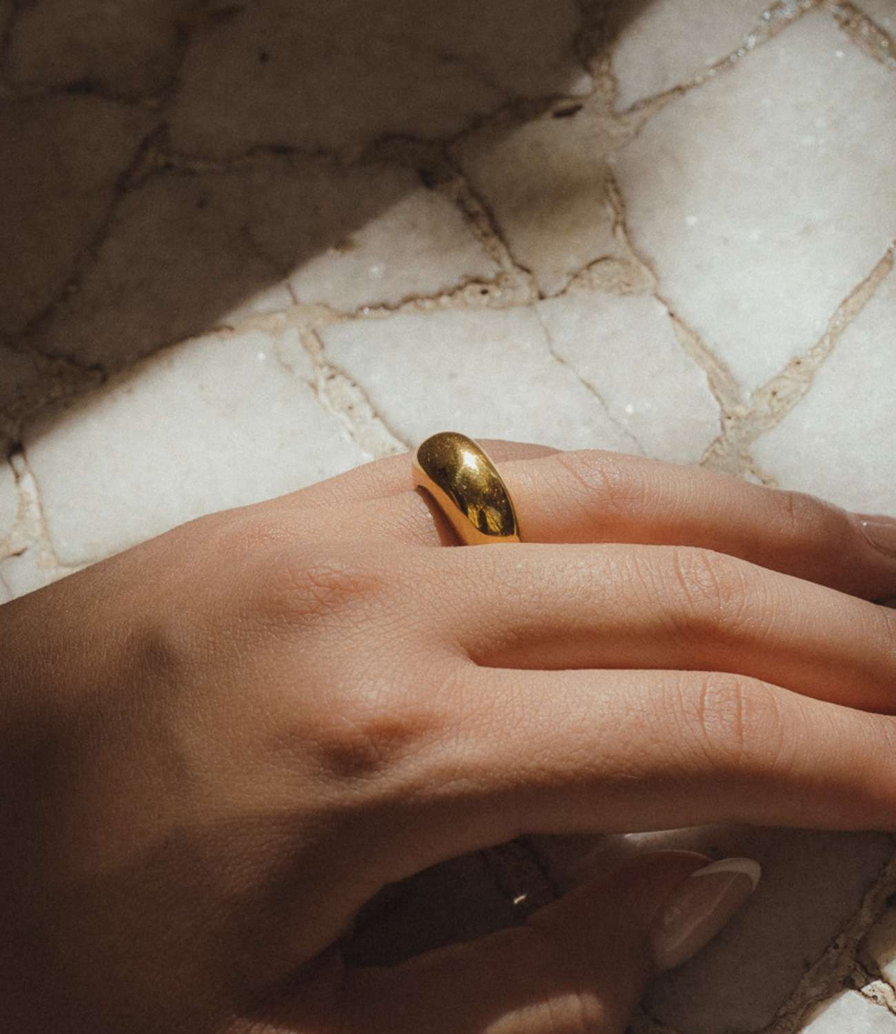 Suave Ring Gold