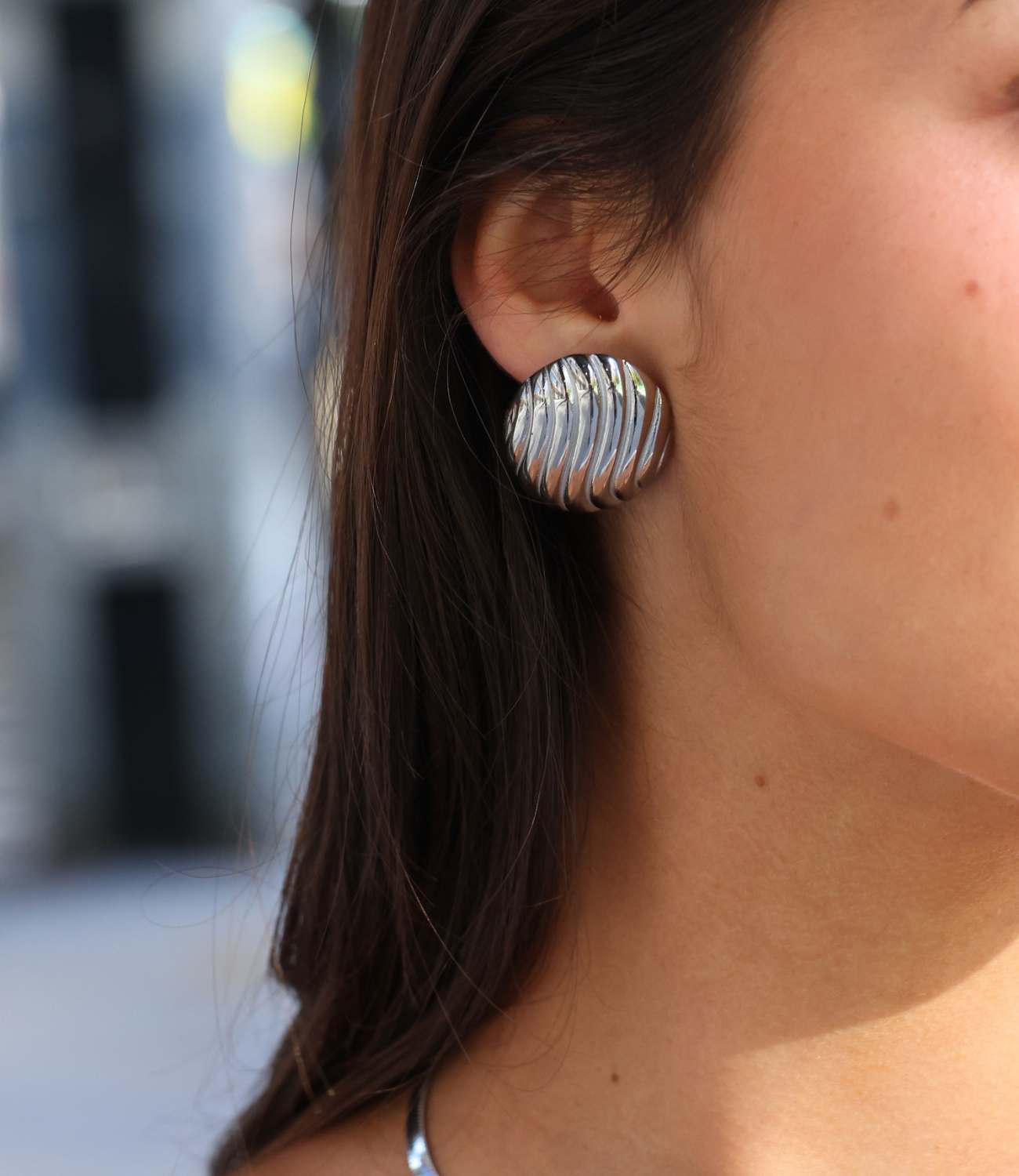 Tokyo Earrings Silver