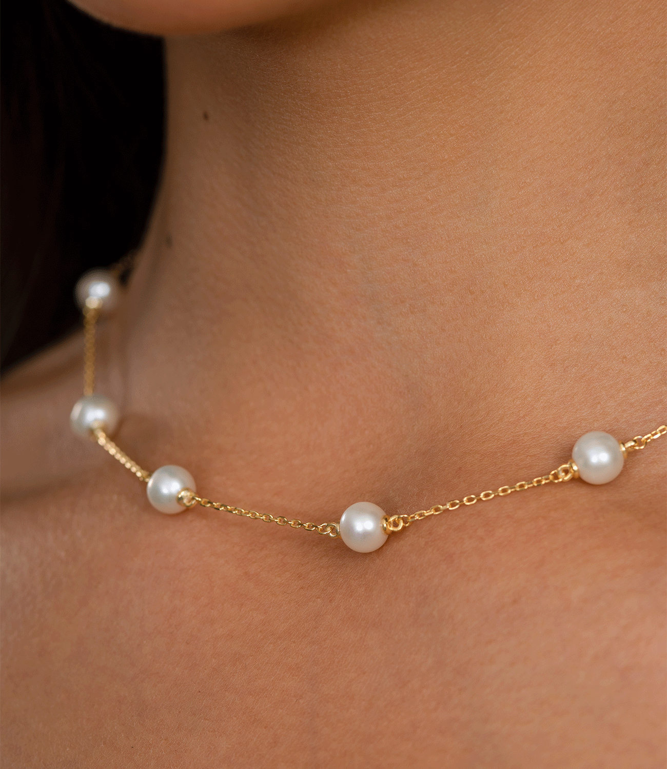 Rolo Pearl Choker