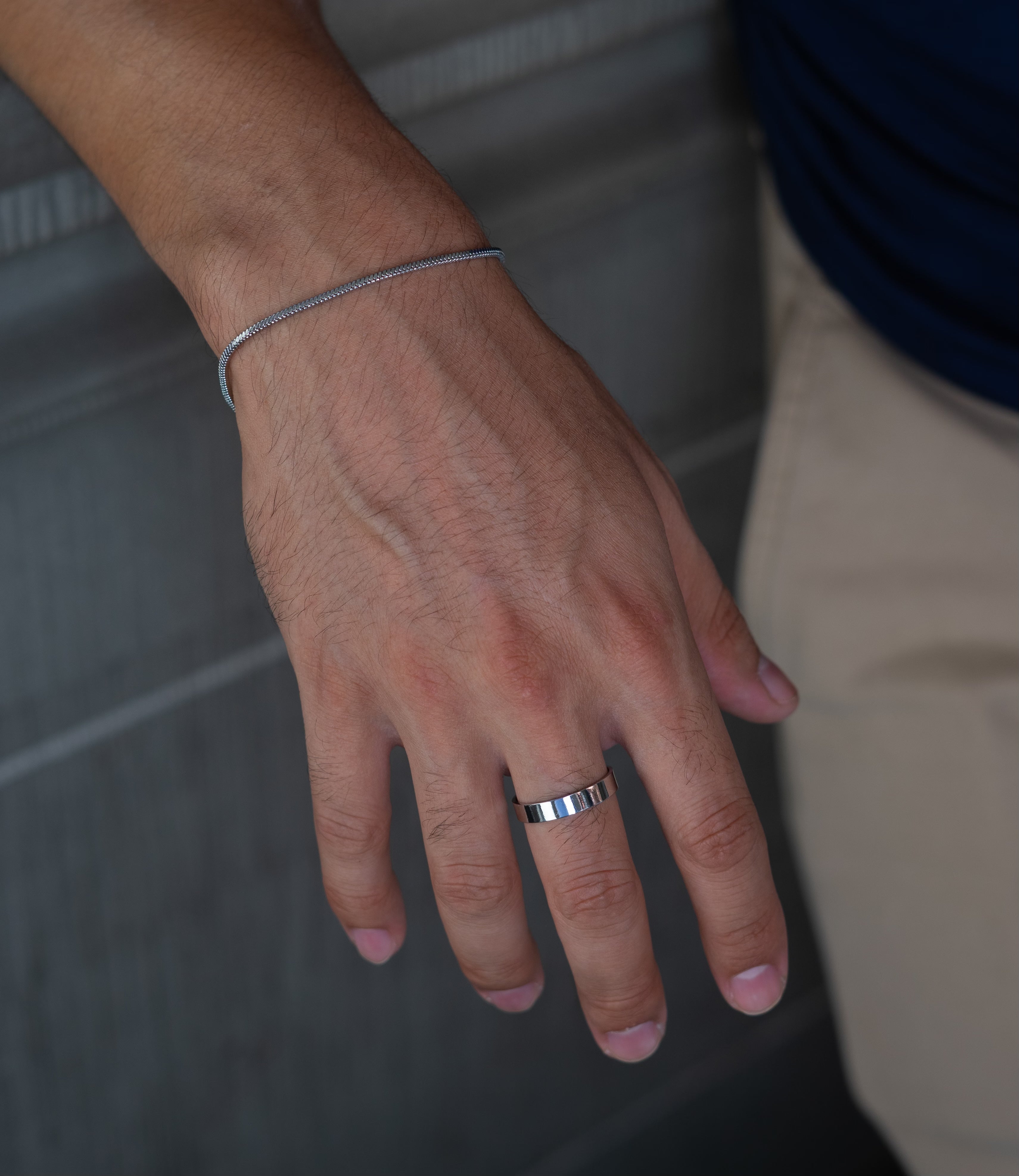 Subtle Silver Bracelet